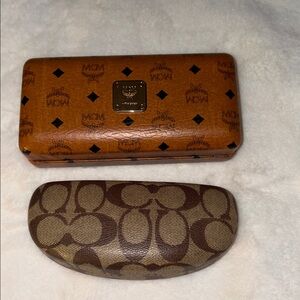 Excellent Condition MCM and Coach Sunglasses Cases